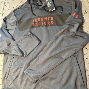 UNDER ARMOUR TORONTO RAPTORS COMBINE NBA BASKETBALL HOODIE SIZE 2XL MEN $89.99
